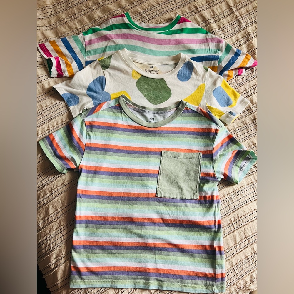 H&M Pastel Striped Tee